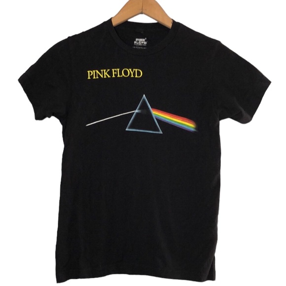 PINK FLOYD | Black Graphic Cotton Tee “The Dark Side of the Moon” size Small - Picture 3 of 10